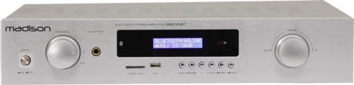 Madison Mad1400Bt-Sl Στερεοφωνικός Ενισχυτής Hi-Fi 2X100W Rms