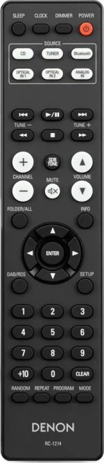 Denon RCD-M41DAB black - bluetooth