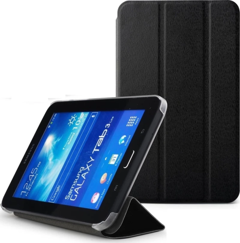 Tri-Fold Flip Cover Μαύρο (Galaxy Tab 3 7.0)