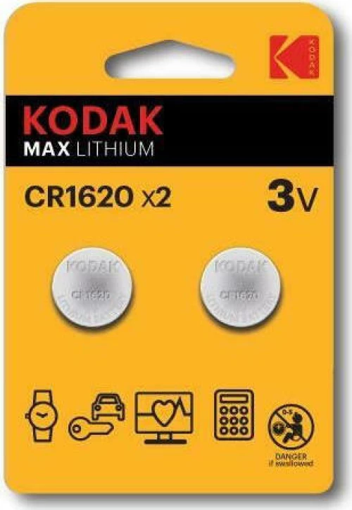 Kodak Max Lithium CR1620 (2τμχ)
