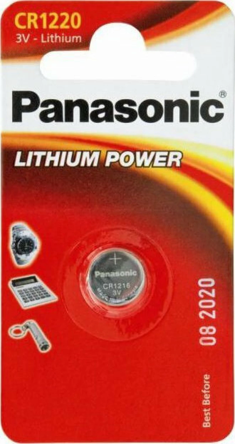 Panasonic Cr1220 Μπαταρία Λιθίου 3V