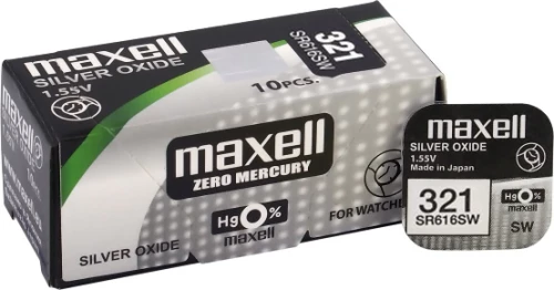 Maxell 321 SR616SW SR65 (10τμχ)