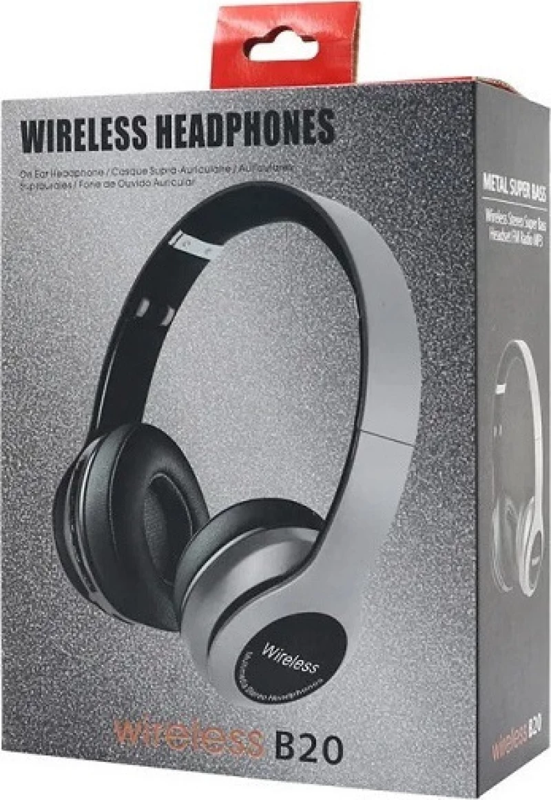Ασύρματα ακουστικά - Headphones - B20 - 881568 - White