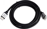 Akyga HDMI 2.0 Braided Cable HDMI male - HDMI male 3m Μαύρο