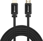 Sandberg HDMI 2.0 Flat Cable HDMI male - HDMI male 5m Μαύρο