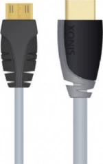 Sinox HDMI 1.4 Cable HDMI male - mini HDMI male 1m Γκρι