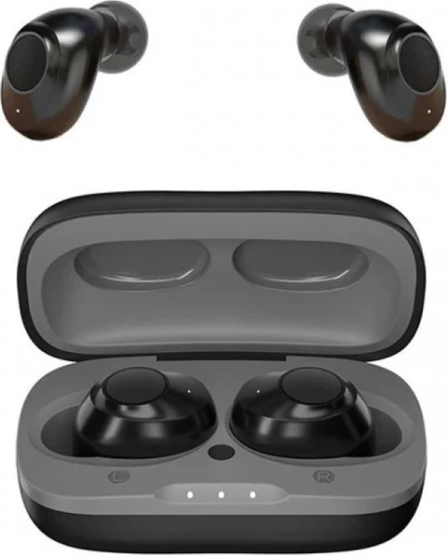 WK V21 In-ear Bluetooth Handsfree Μαύρο