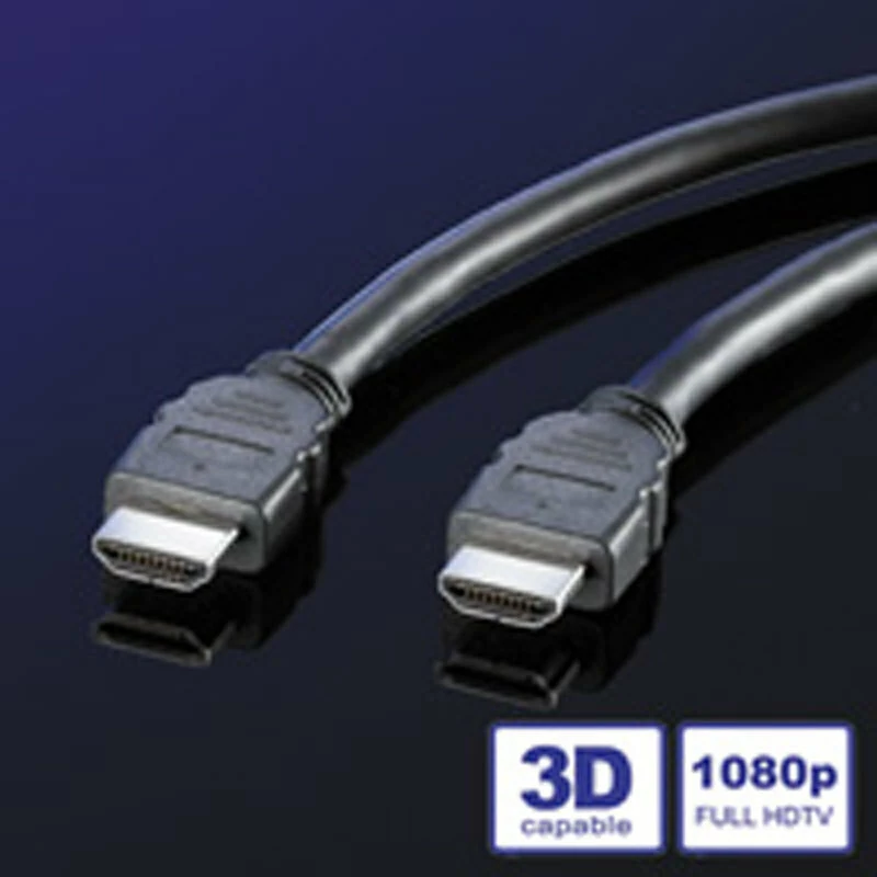 Roline HDMI 1.3 Cable HDMI male - HDMI male 3m Μαύρο