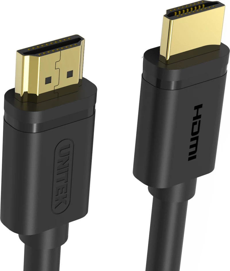 Unitek HDMI 2.0 Cable HDMI male - HDMI male 2m Μαύρο