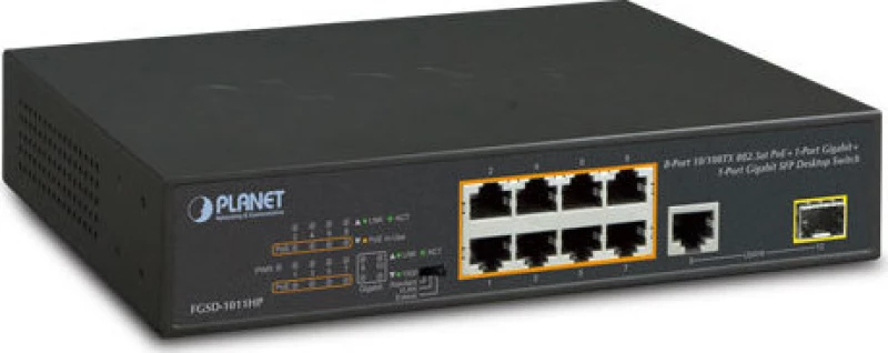 Switch Planet Fgsd-1011Hp 8-Port Fgsd-1011Hp