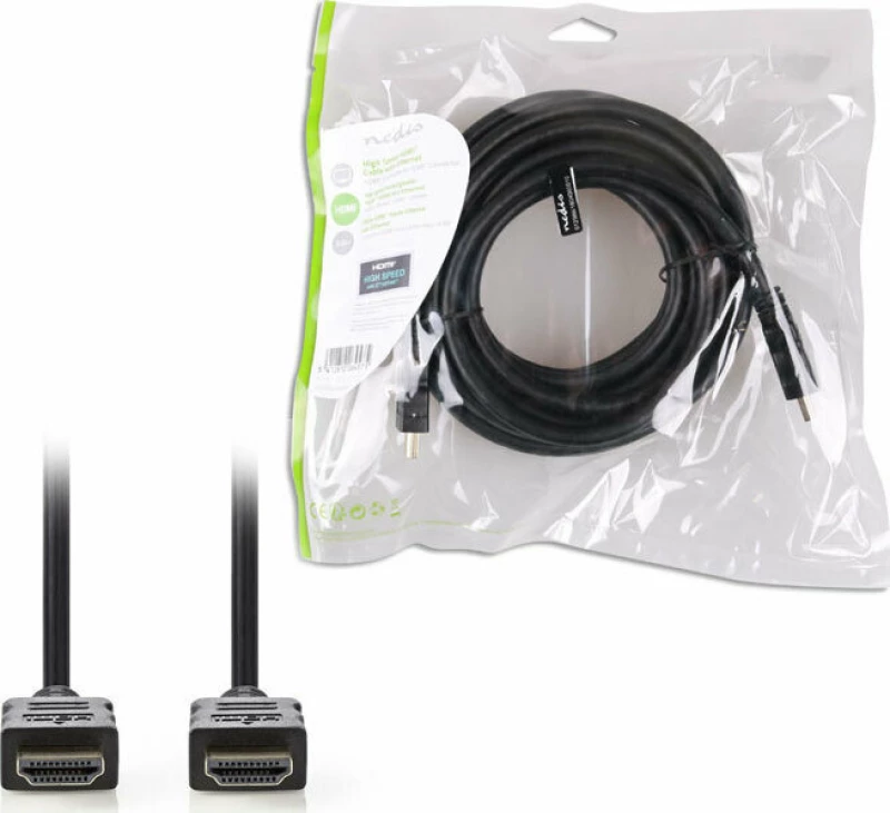 Nedis HDMI 1.4 Cable HDMI male - HDMI male 5m Μαύρο