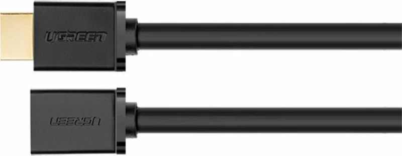 Ugreen HDMI 1.4 Cable HDMI male - HDMI female 2m Μαύρο