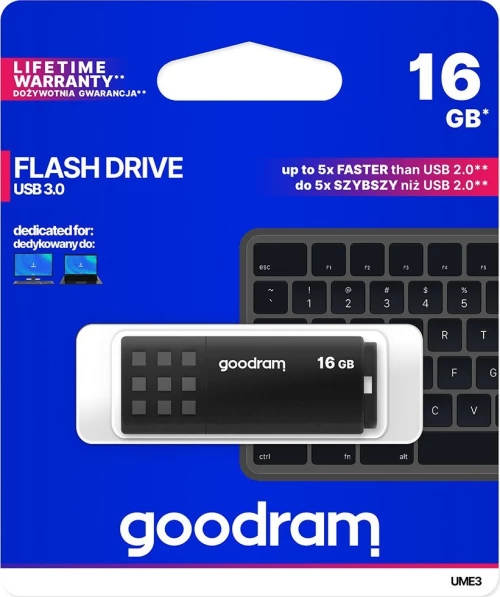 GoodRAM UME3 16GB USB 3.0 Black