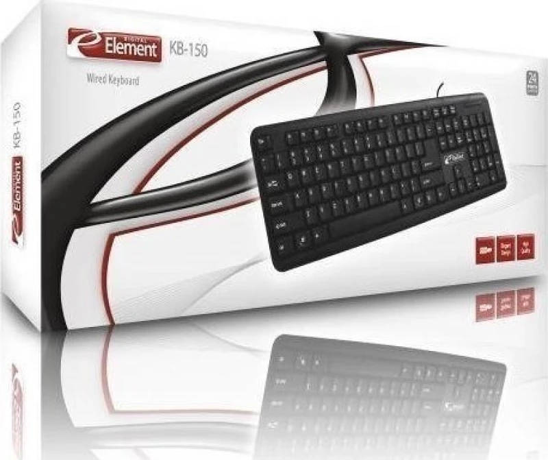 Element KB-150U Πληκτρολόγιο Αγγλικό US