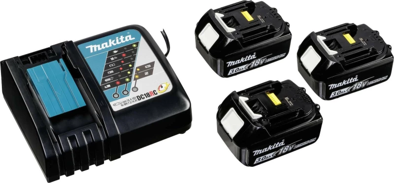 Makita DHP482RFX3 Κρουστικό Δραπανοκατσάβιδο Μπαταρίας 18V 3x3Ah
