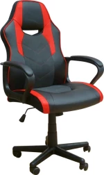 Zita Plus BS6210 Καρέκλα Gaming Red/Black