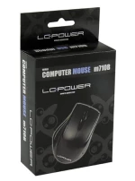 LC-Power m710 Ενσύρματο Ποντίκι Μαύρο
