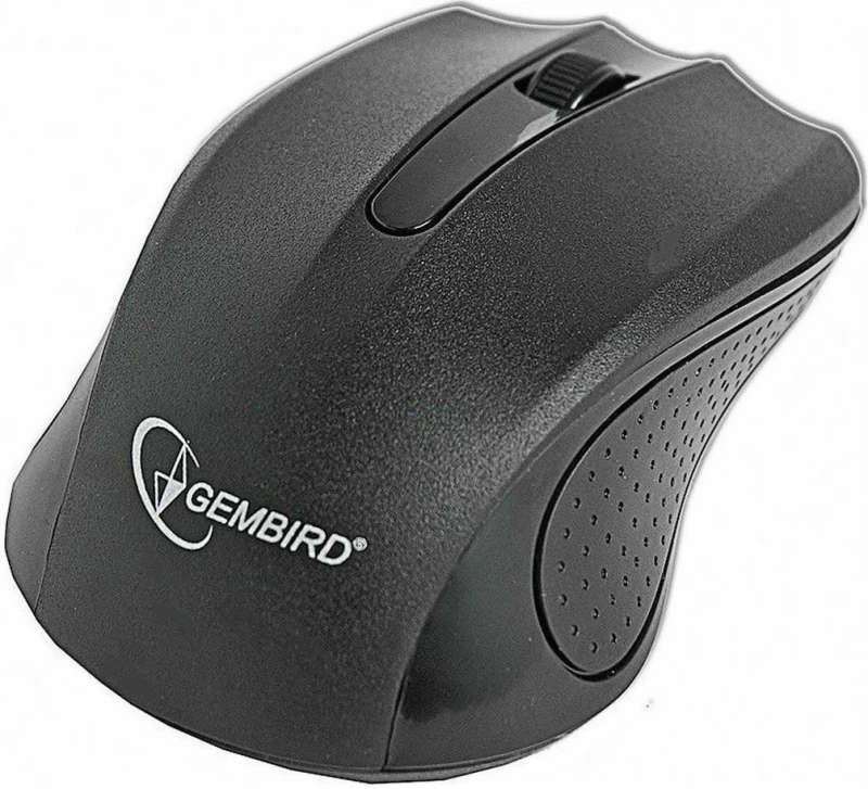 Gembird MUSW-101 Ασύρματο Ποντίκι Black