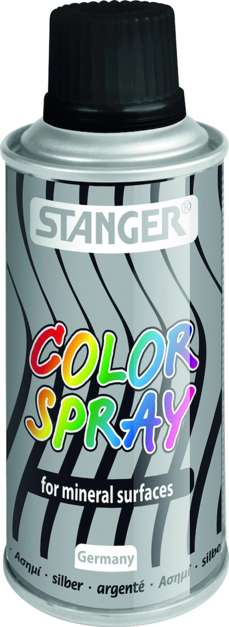 Stanger Color Spray MS 400ml Σπρέι Βαφής Ασημί 400ml