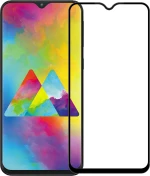 Full Face Tempered Glass Black (Galaxy M20)