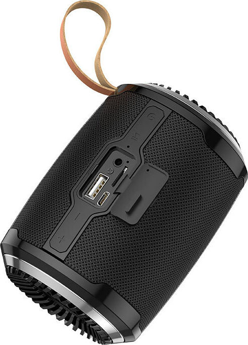 Hoco BS39 Cool Freedom Ηχείο Bluetooth 3W με Ραδιόφωνο και 6 ώρες Λειτουργίας Black