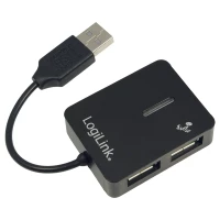 Usb Hub Logilink "Smile" 4-Port O. Nt Black