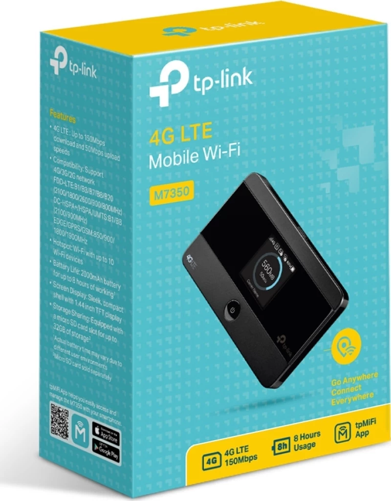 Tp-Link M7350-V5 4G Lte Wlan Router V1