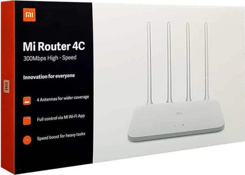 Xiaomi Mi Router 4C Ασύρματο Router Wi‑Fi 4 με 2 Θύρες Ethernet