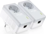 Tp-Link Tl-Pa4010Pkit V4, Av600 Powerline Kit With Ac Pass Through