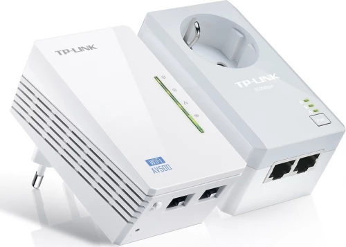 Tp-Link Tl-Wpa4226Kit V4.1, Av600 2-Port Powerline Wifi Extender Kit