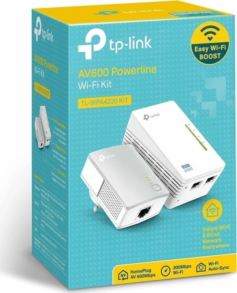 PowerLine TP-Link TL-WPA4220KIT Ver:3.0