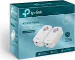 Tp-Link Av1300 Tl-Pa8010P V3 Gigabit Powerline Adapter, 2X2 Mimo