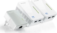 Tp-Link Tl-Wpa4220Tkit V1.3, Av500 2-Port Powerline Wifi Extender 3-Pack Kit