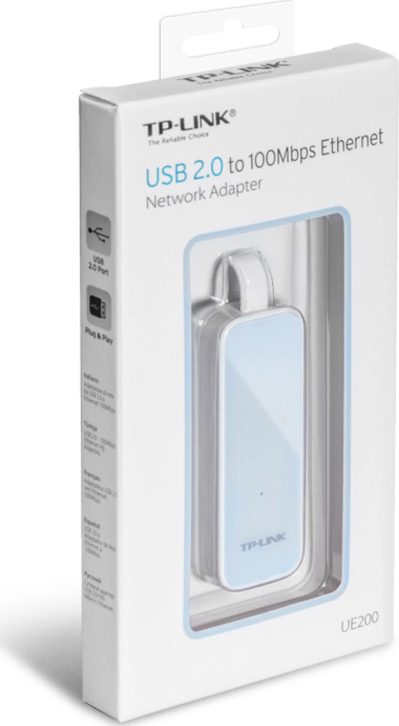 Tp-Link Usb 2.0 To 100Mbps Ethernet Network Adapter (Ue200) V2