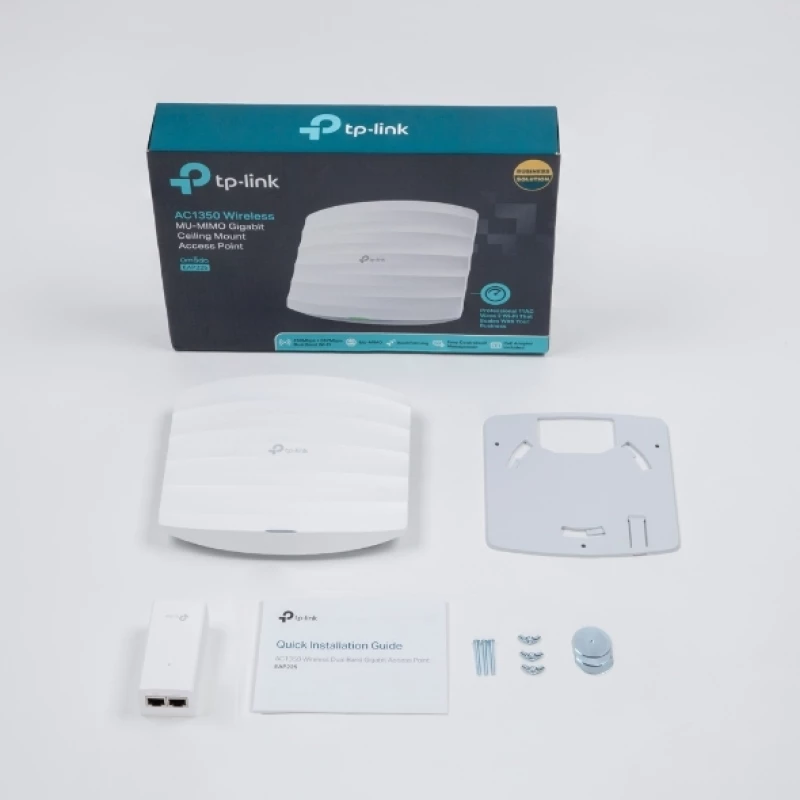 Tp-Link Ασύρματο Access Point Eap225, Ac1350, Ceiling Mount, Ver. 3.0