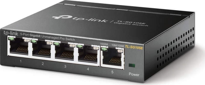 Tp-Link Easy Smart Switch Tl-Sg105E, 5-Port Gigabit, Ver. 4.0