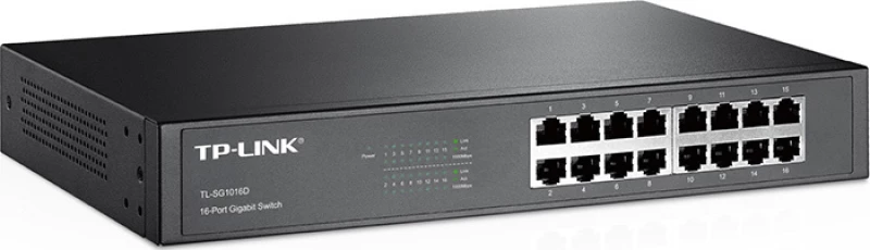 Tp-Link Desktop/Rackmount Switch Tl-Sg10016D 16 Θυρών, Ver. 7.1