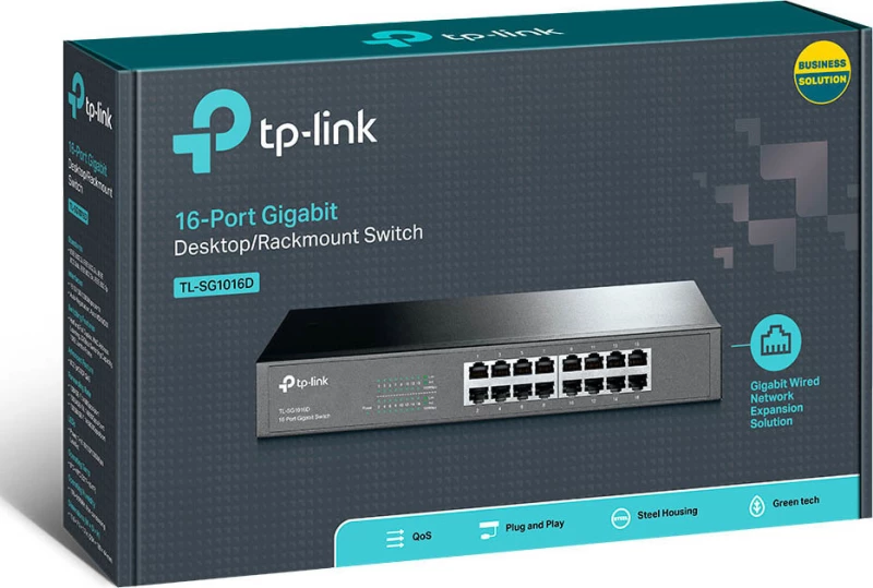 Tp-Link Tl-Sg1016D Switch Gigabit (Ver: 8.0)