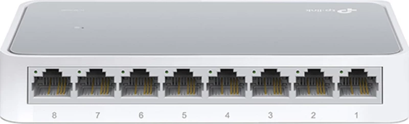 Tp-Link Tl-Sf1008D V12 8-Port 10/100Mbps Desktop Switch
