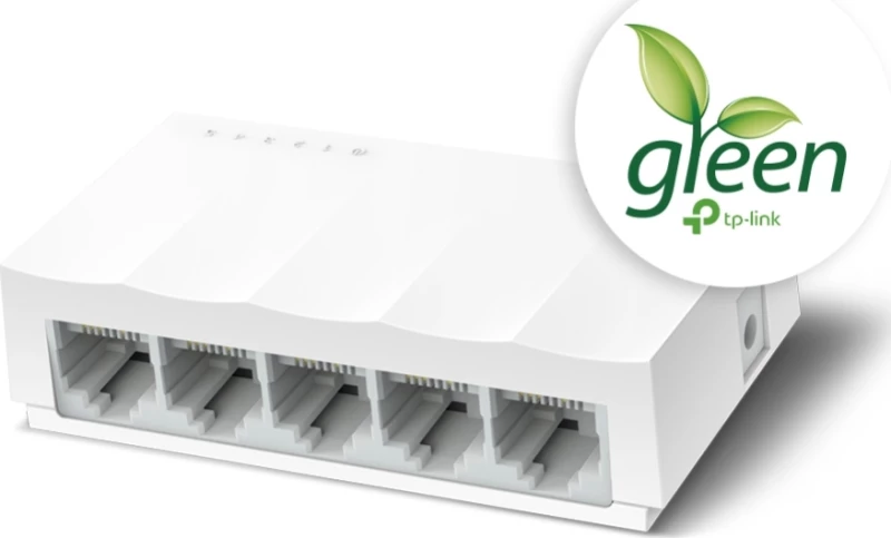 TP-Link LS1005 v1.0, 5-Port 10/100Mbps Desktop Switch