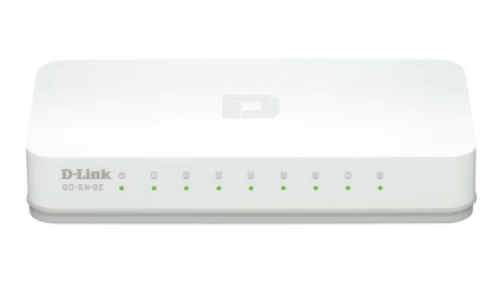 D-Link GO-SW-8E/E μεταγωγέας δικτύου Μη διαχειρίσιμος Fast Ethernet (10/100) Λευκός (Άσπρος)
