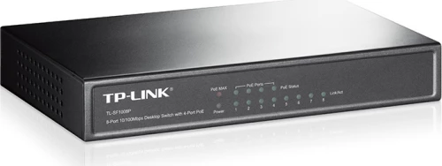 Tp-Link Tl-Sf1008P V4.0, 8-Port 10/100M Poe Switch