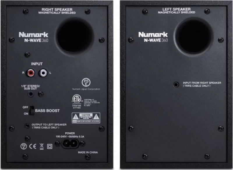 Numark N-Wave 360 Αυτοενισχυομενα Ηχεια Μονιτor