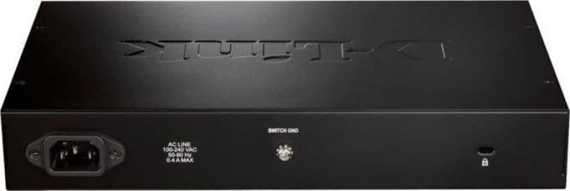 D-Link DGS-1016D/E μεταγωγέας δικτύου Μη διαχειρίσιμος Μαύρος (Μαύρο), Μεταλλικός