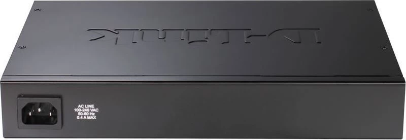 D-Link DGS-1016D/E μεταγωγέας δικτύου Μη διαχειρίσιμος Μαύρος (Μαύρο), Μεταλλικός
