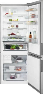 AEG RCB65121TX Ψυγειοκαταψύκτης NoFrost Inox