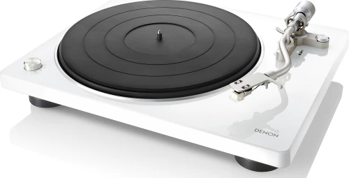 Denon DP400WT Πικάπ Belt Drive Λευκό
