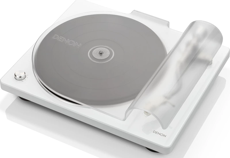Denon DP400WT Πικάπ Belt Drive Λευκό