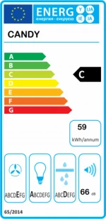 Απορροφητήρας Candy Cft 62/4W