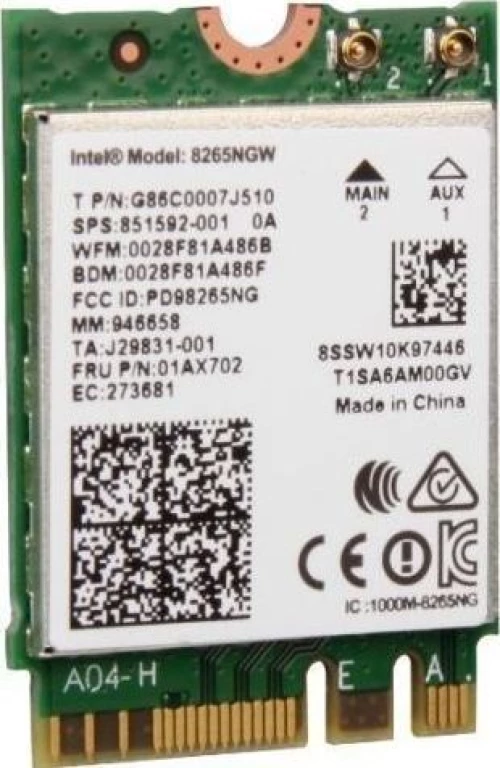 Intel Dual Band Wireless-AC 8265